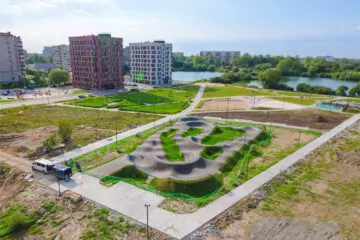 Асфальтовый памп-трек в&nbsp;Великом Новгороде превью 1