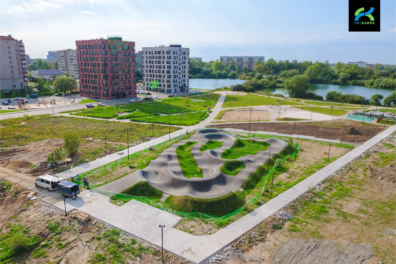 Асфальтовый памп-трек в&nbsp;Великом Новгороде фото 15