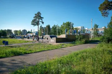 Каркасный скейт-парк в&nbsp;Братске Гидростроитель превью 1