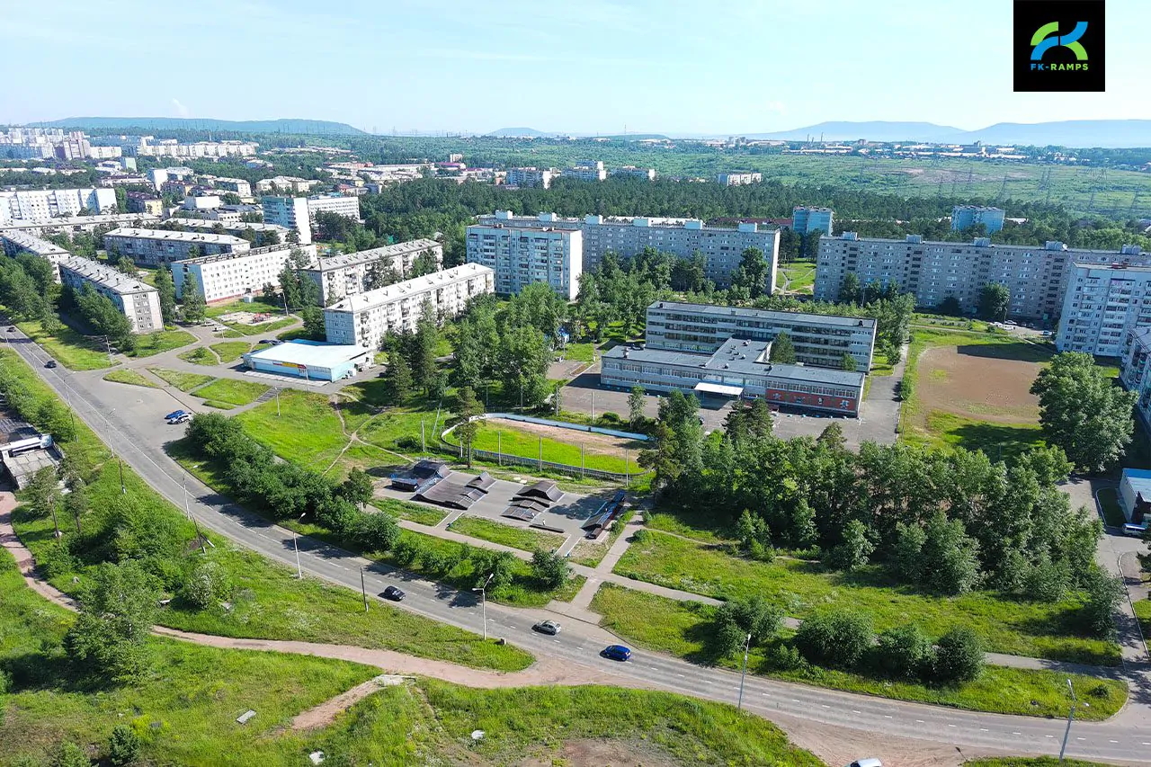 Каркасный скейт-парк в&nbsp;Братске Гидростроитель фото 19