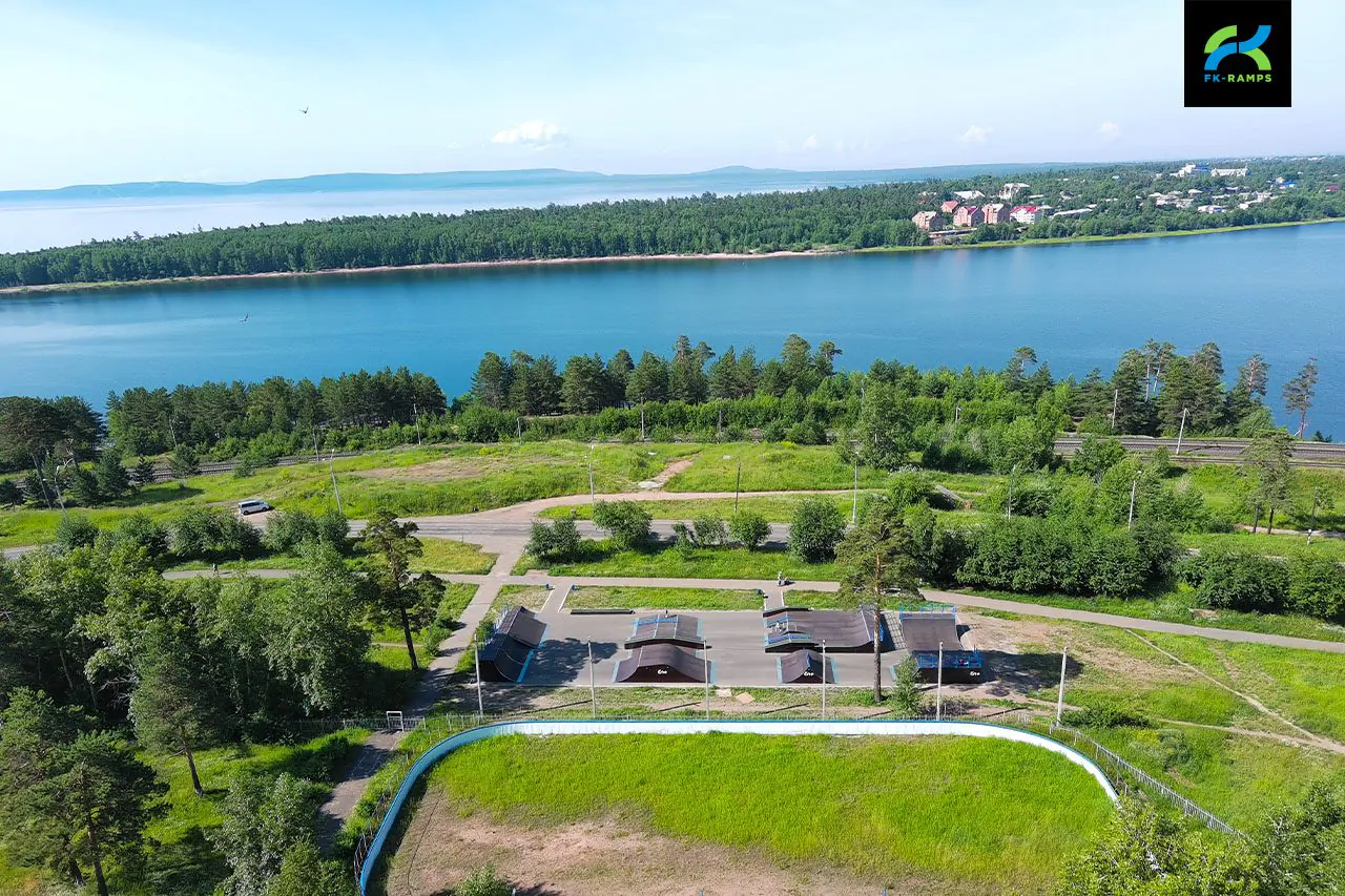 Каркасный скейт-парк в&nbsp;Братске Гидростроитель фото 22