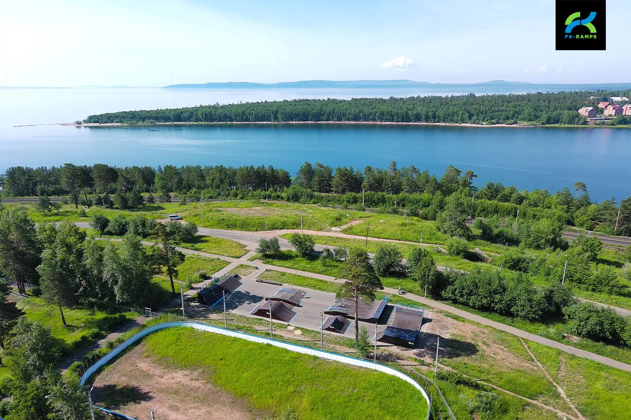 Каркасный скейт-парк в&nbsp;Братске Гидростроитель фото 23