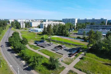 Каркасный скейт-парк в&nbsp;Братске Гидростроитель превью 1