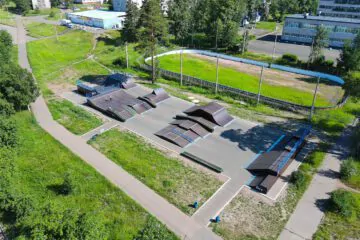 Каркасный скейт-парк в&nbsp;Братске Гидростроитель превью 1
