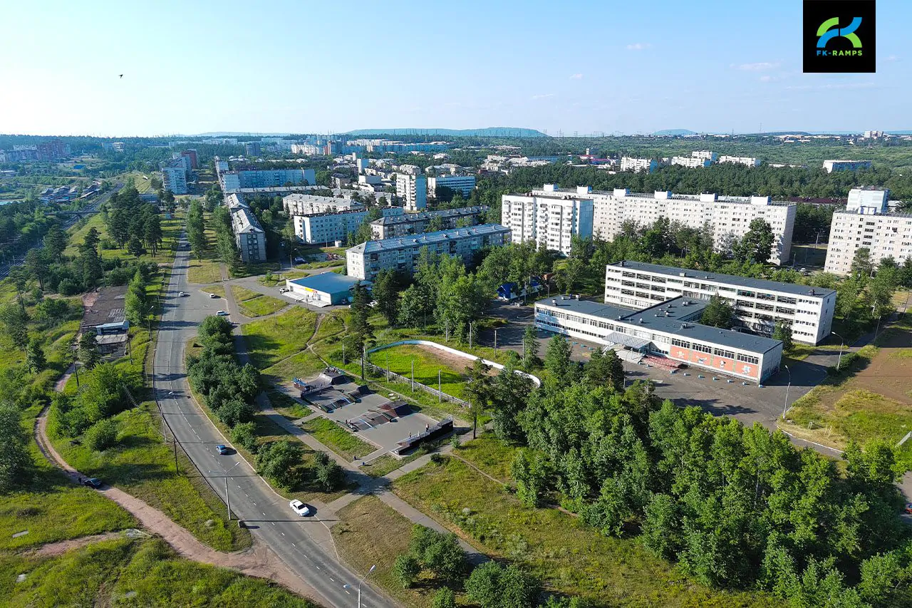 Каркасный скейт-парк в&nbsp;Братске Гидростроитель фото 3