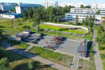 Каркасный скейт-парк в&nbsp;Братске Гидростроитель превью 1