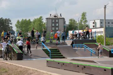 Каркасный скейт-парк в&nbsp;Братске Гидростроитель превью 1