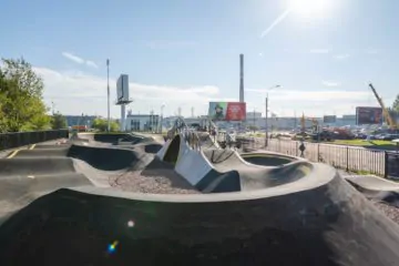 Памп-трек FK-ramps на ул. Оптиков (Петербург) превью 1