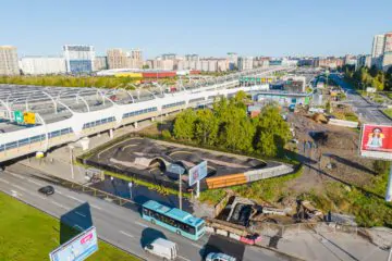 Памп-трек FK-ramps на ул. Оптиков (Петербург) превью 1