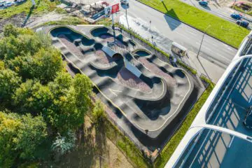 Памп-трек FK-ramps на ул. Оптиков (Петербург) превью 1