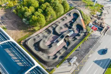 Памп-трек FK-ramps на ул. Оптиков (Петербург) превью 1
