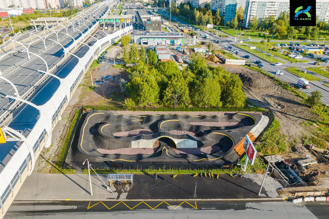 Памп-трек FK-ramps на ул. Оптиков (Петербург) фото 41