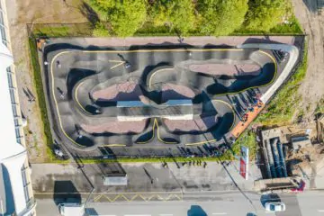 Памп-трек FK-ramps на ул. Оптиков (Петербург) превью 1