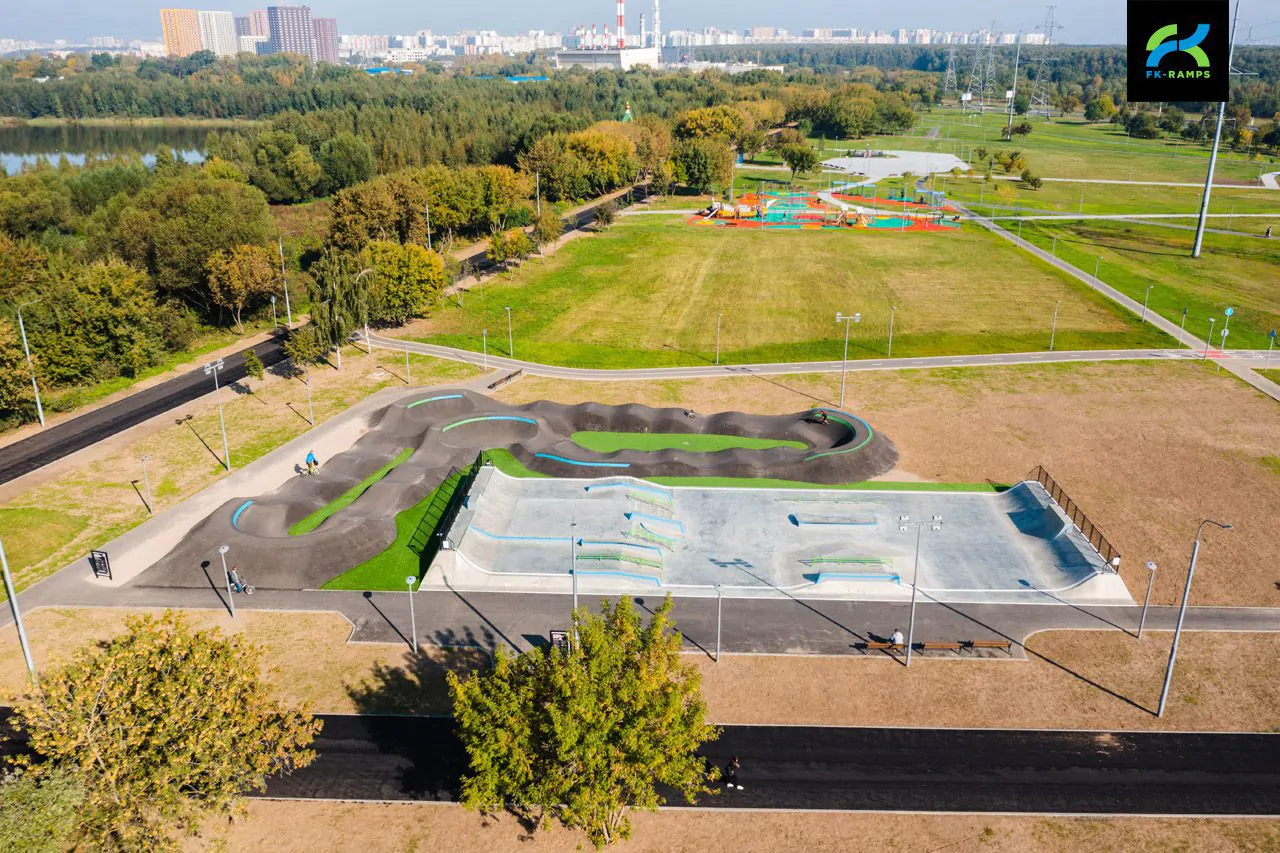 Скейт-парк и&nbsp;памп-трек Святое Озеро Москва фото 3