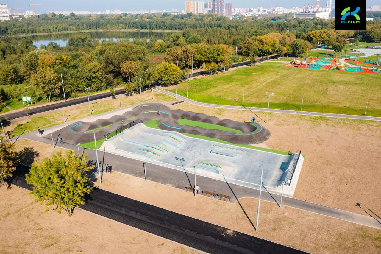 Скейт-парк и&nbsp;памп-трек Святое Озеро Москва фото 4