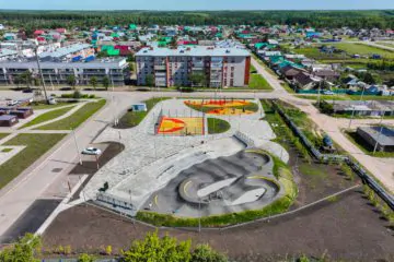 Скейт-парк и&nbsp;памп-трек в&nbsp;Актюбинском (Татарстан) превью 1