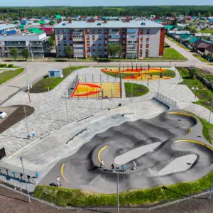 Скейт-парк и&nbsp;памп-трек в&nbsp;Актюбинском (Татарстан)