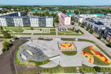 Скейт-парк и&nbsp;памп-трек в&nbsp;Актюбинском (Татарстан) превью 1
