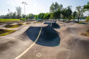 Асфальтовый памп-трек на&nbsp;пляже Белгорода превью 1