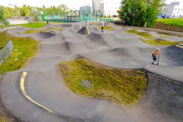 Асфальтовый памп-трек на&nbsp;пляже Белгорода превью 1