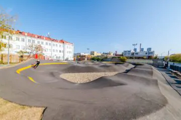 Скейт-парк и памп-трек на ул. Башиловской Москва превью 1