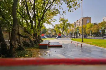Скейт-парк и памп-трек на ул. Башиловской Москва превью 1