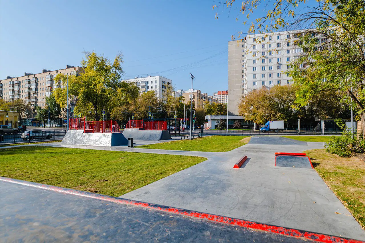 Скейт-парк и памп-трек на ул. Башиловской Москва фото 8