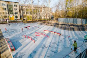 Скейт-парк и&nbsp;памп-трек в&nbsp;Комсомольске-на-Амуре превью 1