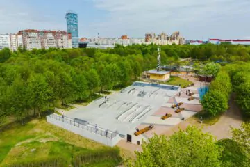 Скейт-парк в&nbsp;парке 300-летия Петербурга превью 1