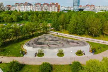 Скейт-парк в&nbsp;парке 300-летия Петербурга превью 1
