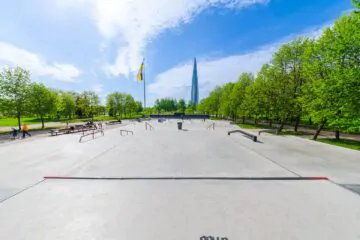 Скейт-парк в&nbsp;парке 300-летия Петербурга превью 1
