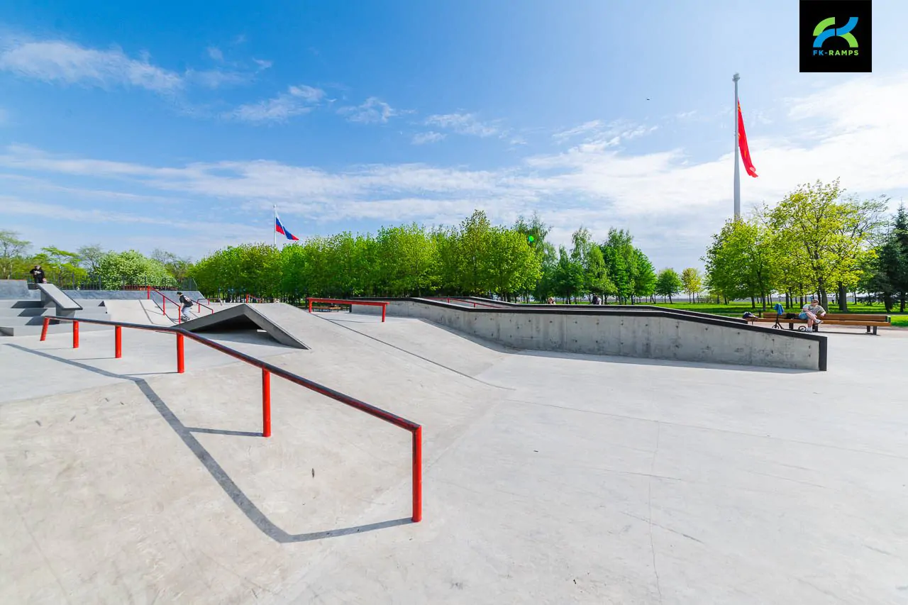 Скейт-парк в&nbsp;парке 300-летия Петербурга фото 22