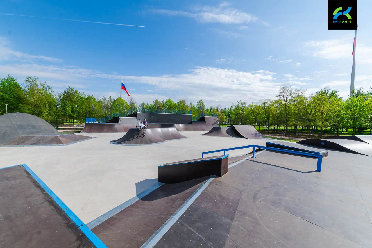 Скейт-парк в&nbsp;парке 300-летия Петербурга фото 37