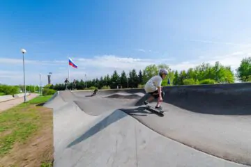Скейт-парк в&nbsp;парке 300-летия Петербурга превью 1