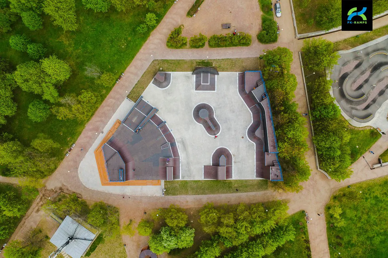Скейт-парк в&nbsp;парке 300-летия Петербурга фото 53