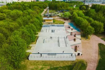 Скейт-парк в&nbsp;парке 300-летия Петербурга превью 1