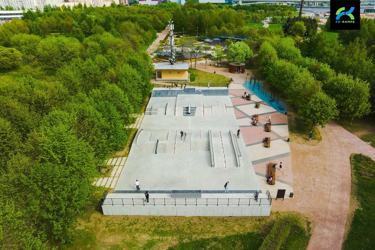 Скейт-парк в&nbsp;парке 300-летия Петербурга фото 54