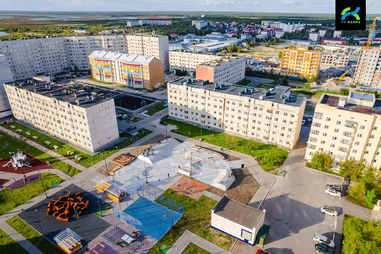 Бетонный скейт-парк в&nbsp;Надыме фото 26