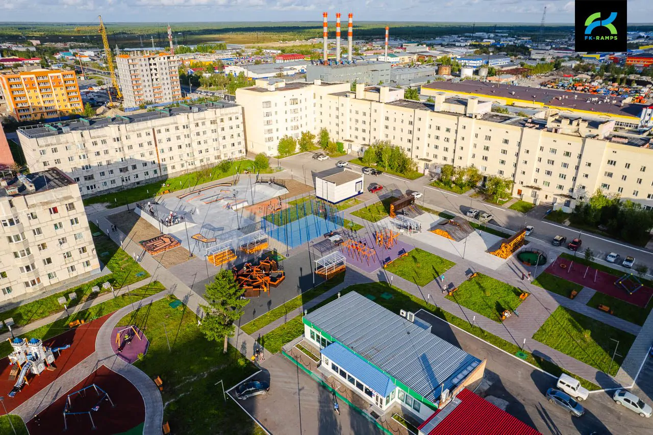 Бетонный скейт-парк в&nbsp;Надыме фото 8