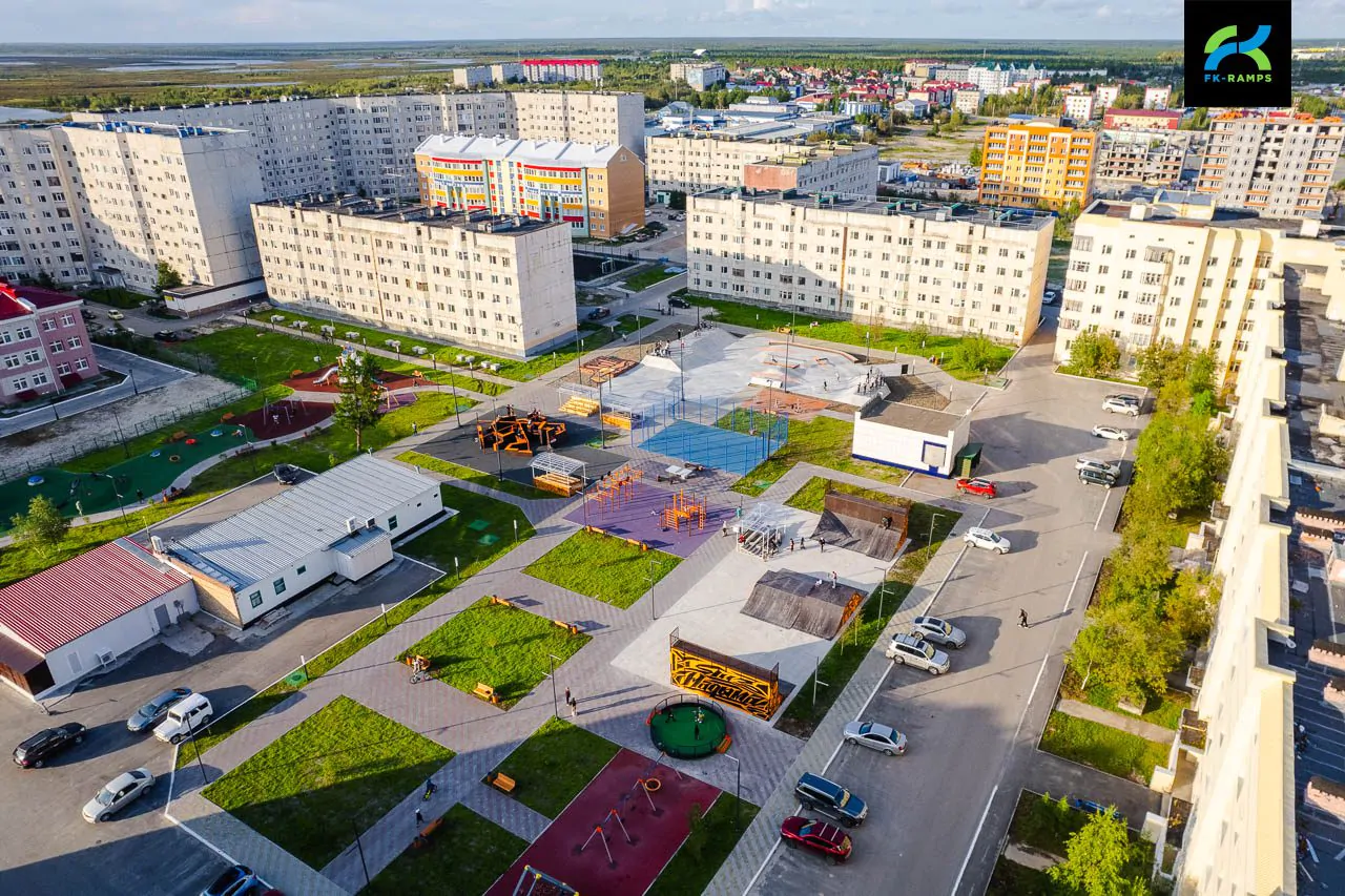 Бетонный скейт-парк в&nbsp;Надыме фото 9