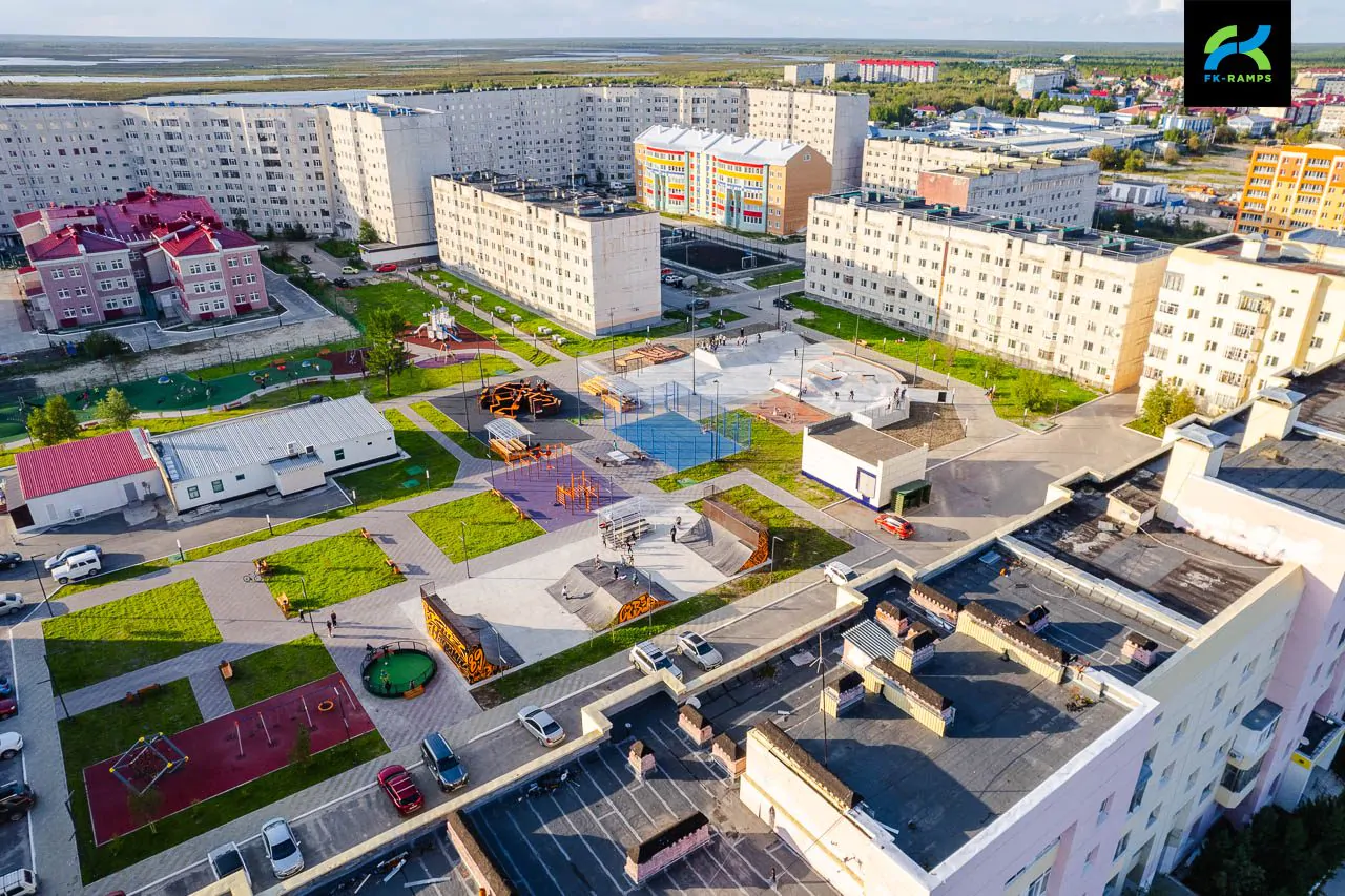 Бетонный скейт-парк в&nbsp;Надыме фото 10
