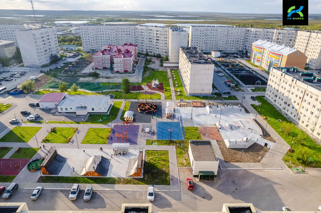 Бетонный скейт-парк в&nbsp;Надыме фото 11