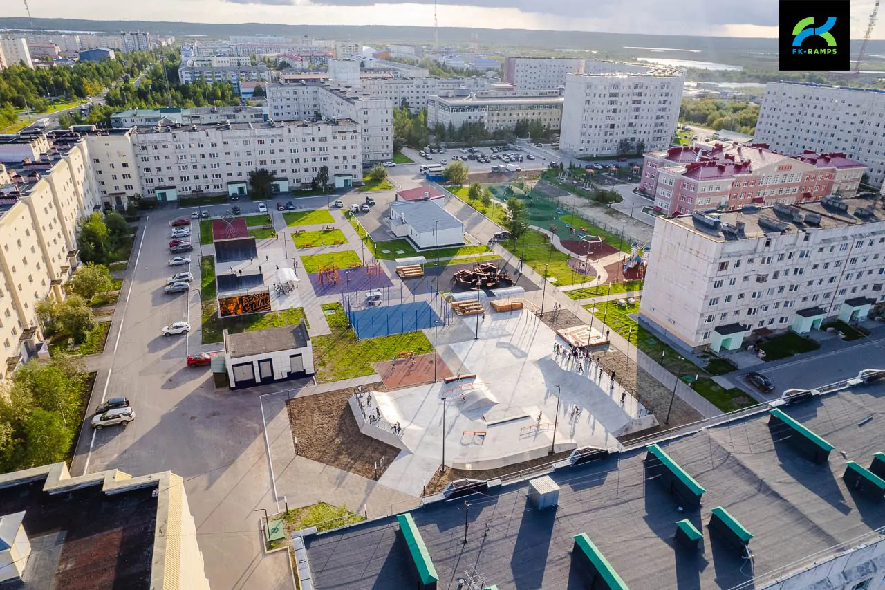 Бетонный скейт-парк в&nbsp;Надыме фото 13