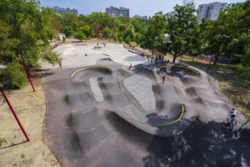 Скейт-парк и&nbsp;памп-трек в&nbsp;центральном парке Белгорода превью 1