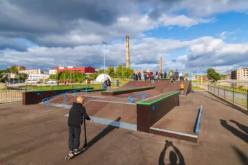 Каркасный скейт парк в Сортавале превью 1