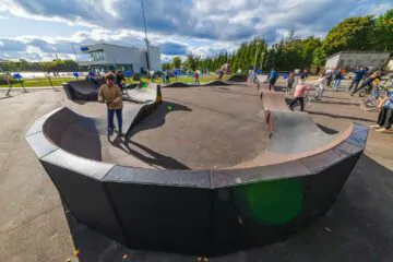 Каркасный скейт парк в Сортавале превью 1