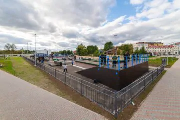 Каркасный скейт парк в Сортавале превью 1