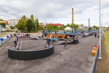 Каркасный скейт парк в Сортавале превью 1