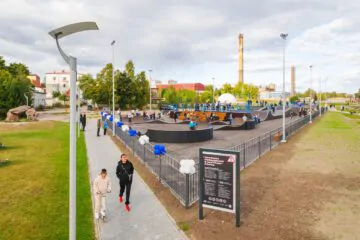 Каркасный скейт парк в Сортавале превью 1