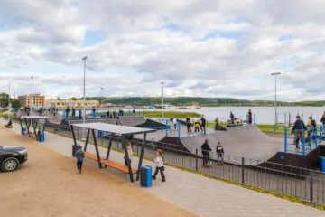 Каркасный скейт парк в Сортавале превью 1